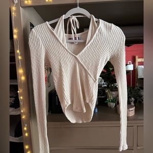 Urban Outfitters Hera Knit Halter Top Balletcore